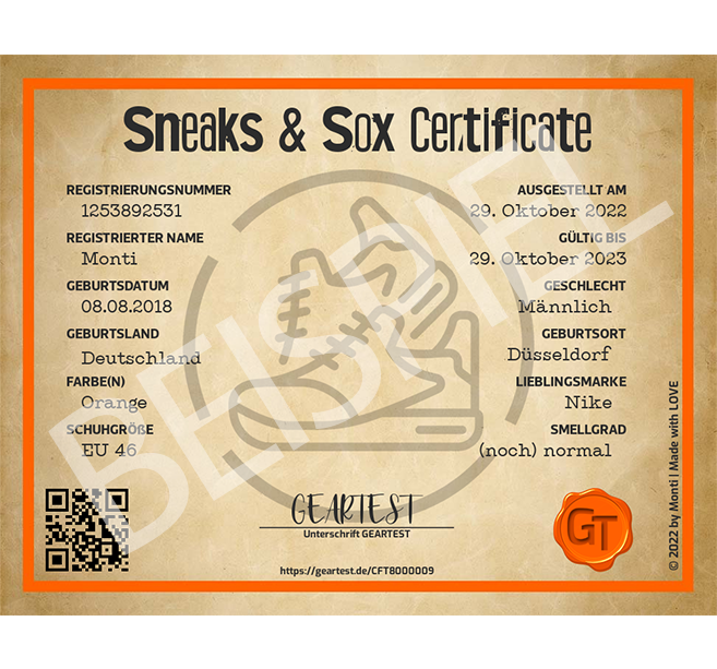 Certificate Example